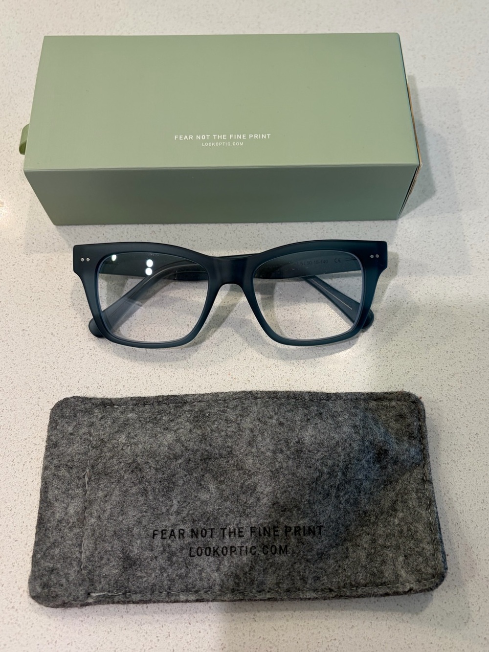 Look Optic Cosmo Progressives in Lake Blue, +1.5